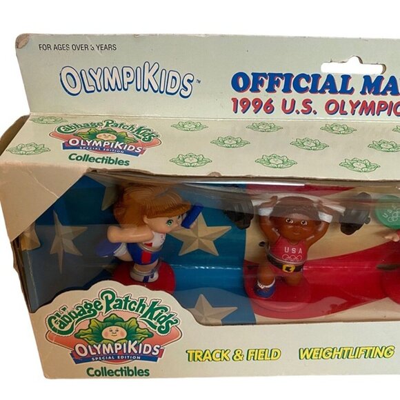 Cabbage Patch Kids Olympikids Special Edition 1996 Olympic Team Set of 4 SEALED - Picture 3 of 9